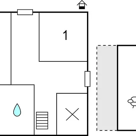 2 Bedroom Awesome In Tonge Σπίτι διακοπών Oude-Tonge